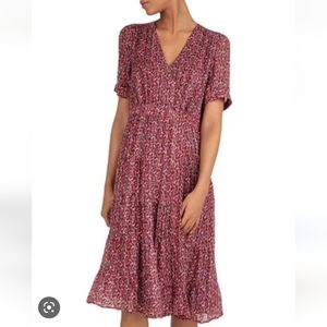 Ba&sh Dais Dress Silk Blend